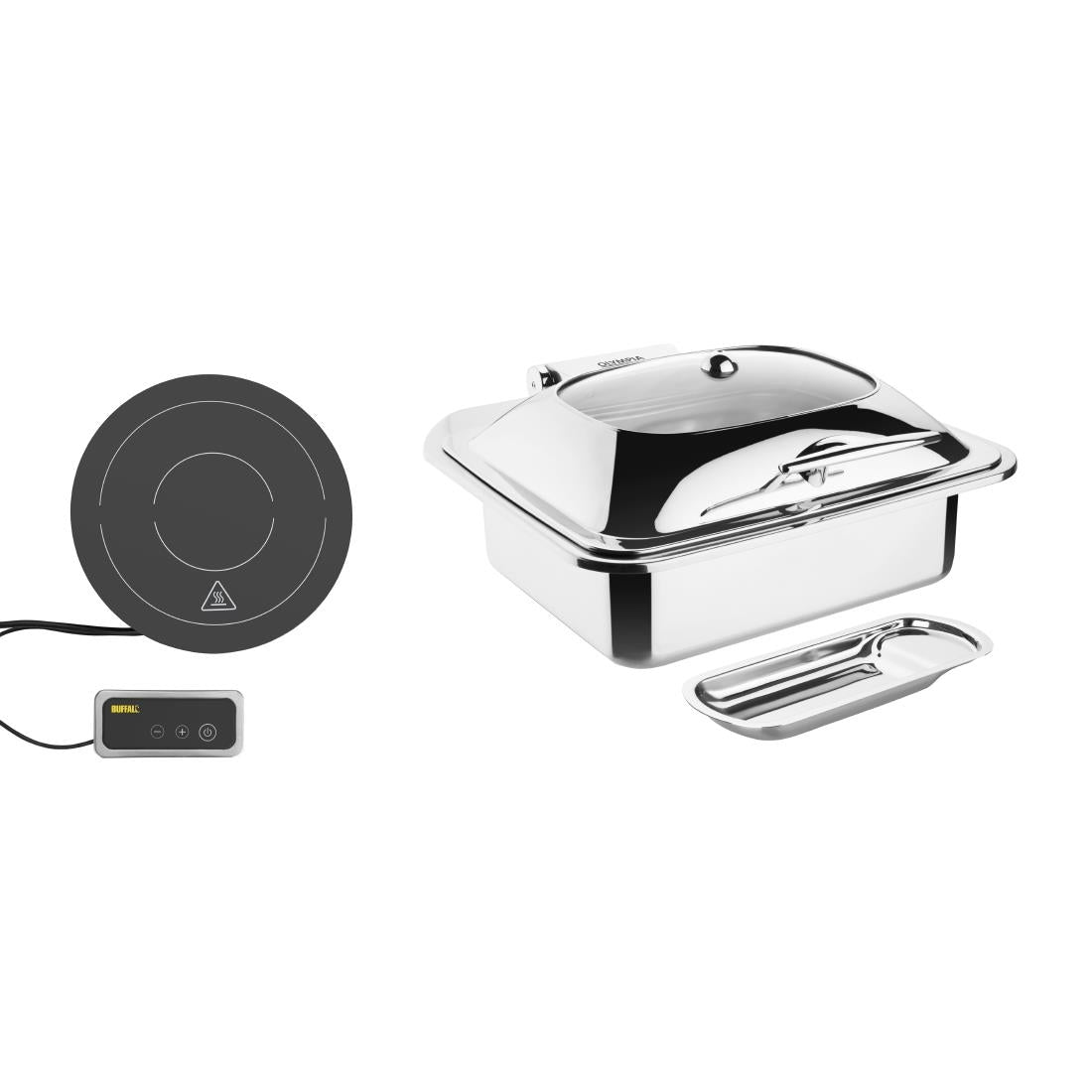 Olympia 1/2 Induction Chafer & Induction Heater Set - SA649 Olympia