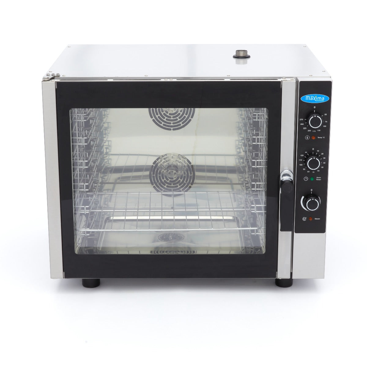 Maxima Combi Steam Oven - Fits 6 Trays (1/1 GN / 60 x 40 cm) - Analogue - 400V - 08500206