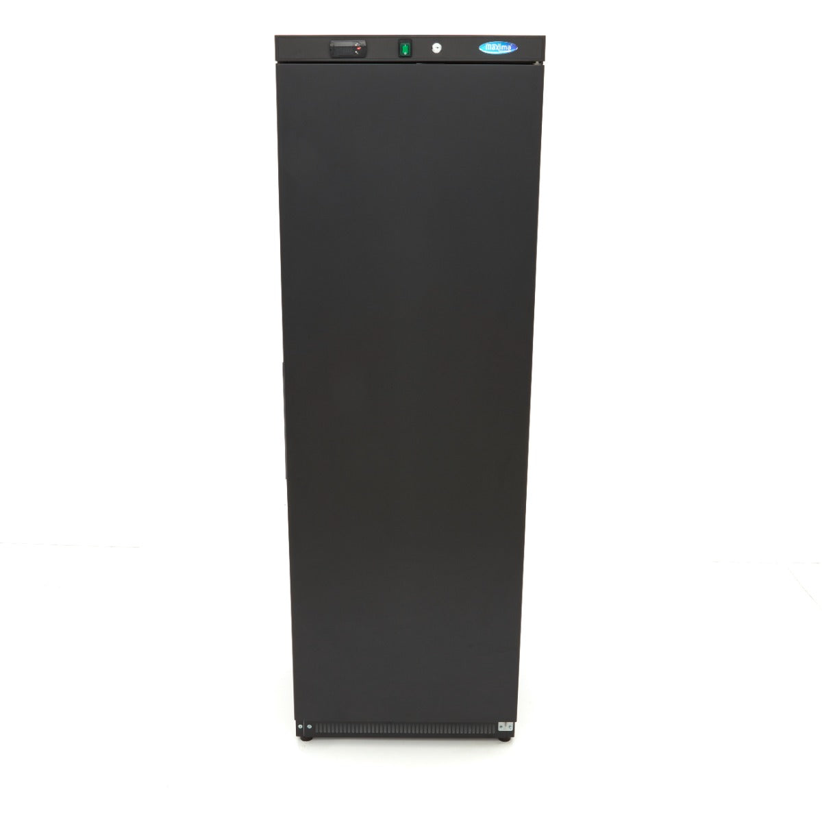 Maxima Freezer - 400L - 6 Fixed Shelves - Black - W60 x D59 x H185cm - 09405015