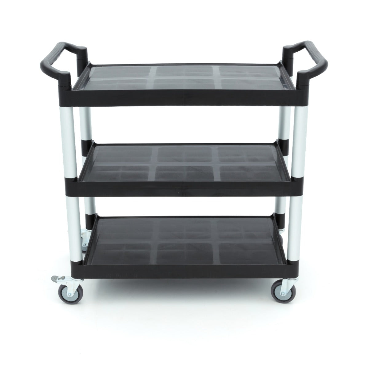 Maxima Serving Trolley – 3 Plastic Shelves – 103 x 50,5cm - 09507002