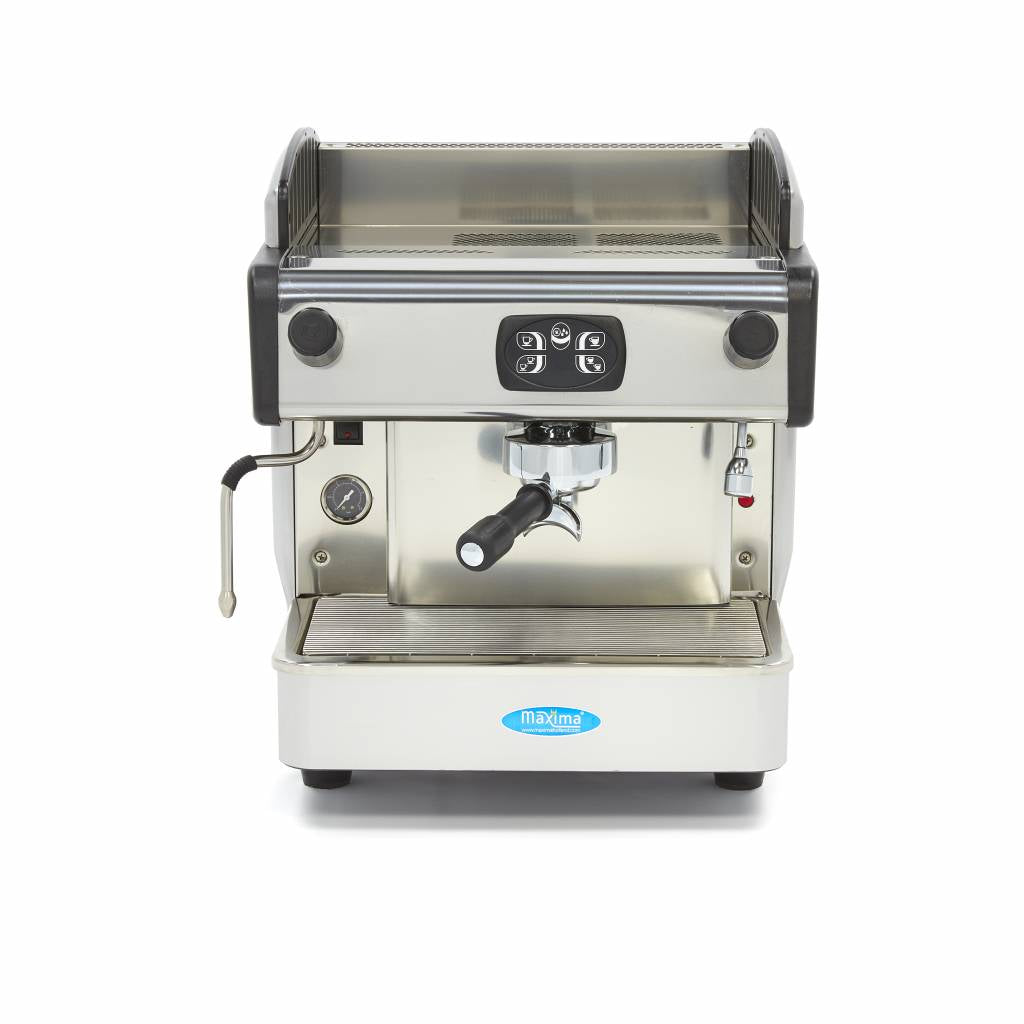 Maxima Espresso Machine - 1 Piston - 240 Cups Per Hour - Self-cleaning - 08804000
