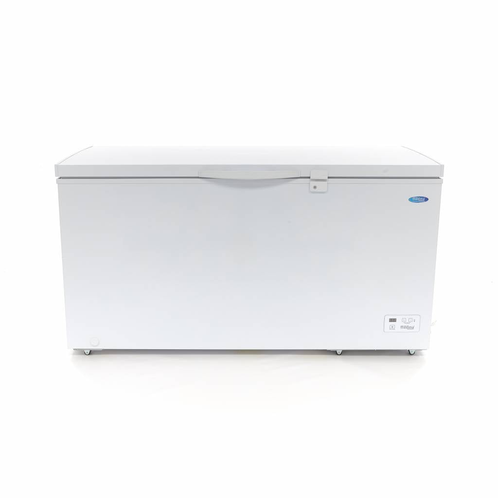 Maxima Chest Freezer - 435L - on Wheels - incl Hanging Basket - 09402360