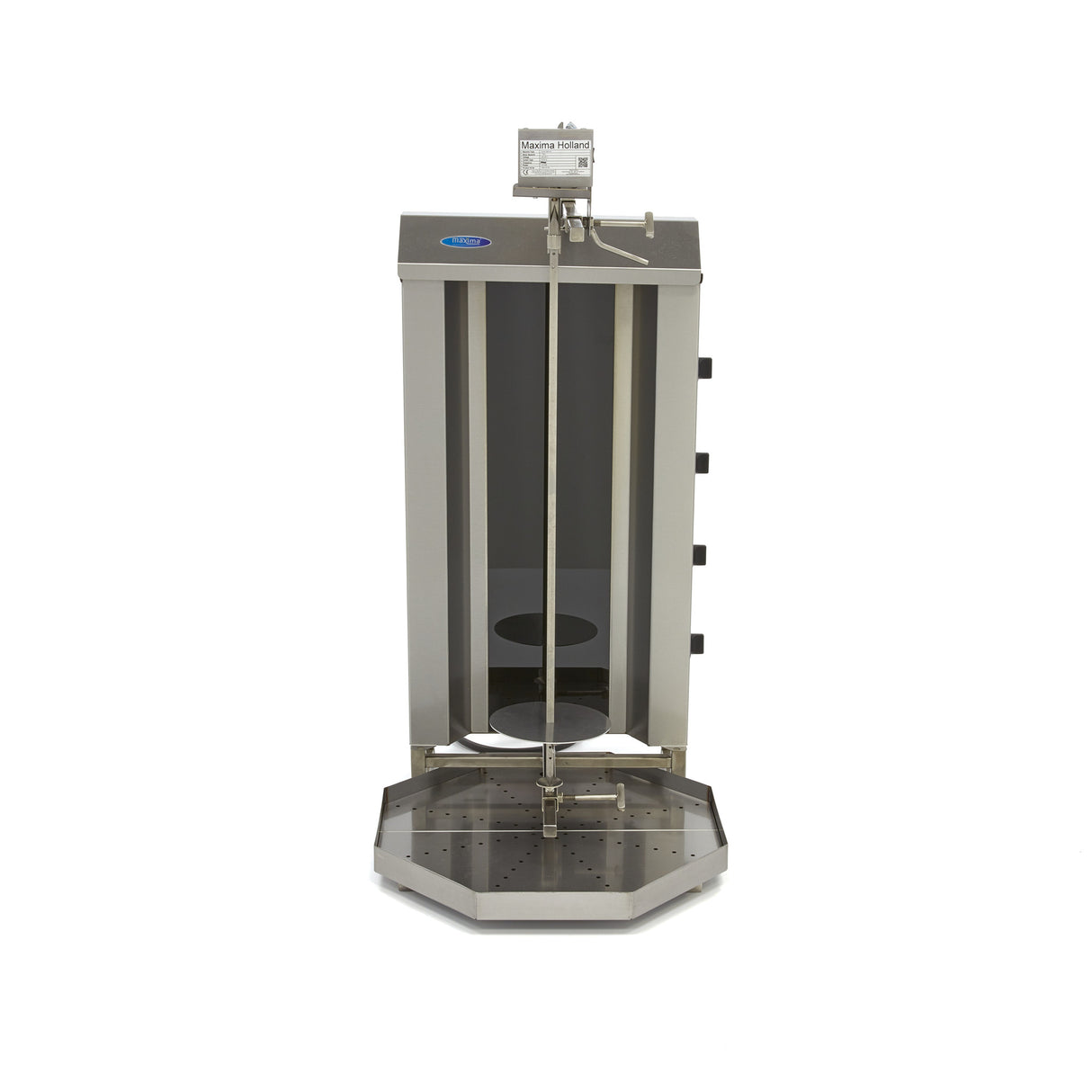 Shoarma Grill - 4 Branders - 50 Kg Vlees - Elektrisch - MAXIMA