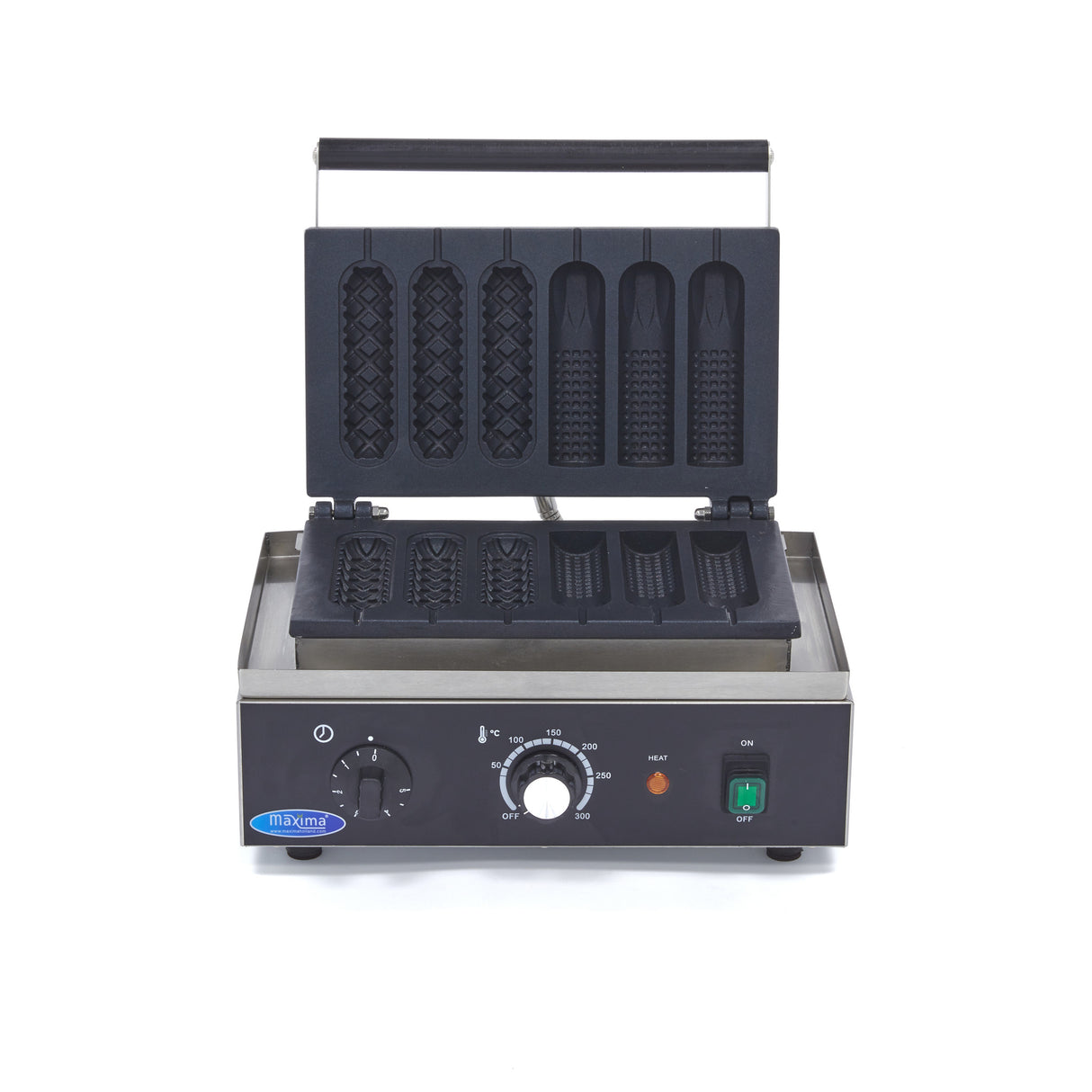 Maxima Corn Dog Maker 6 Sticks - 2 Patterns - 09365140