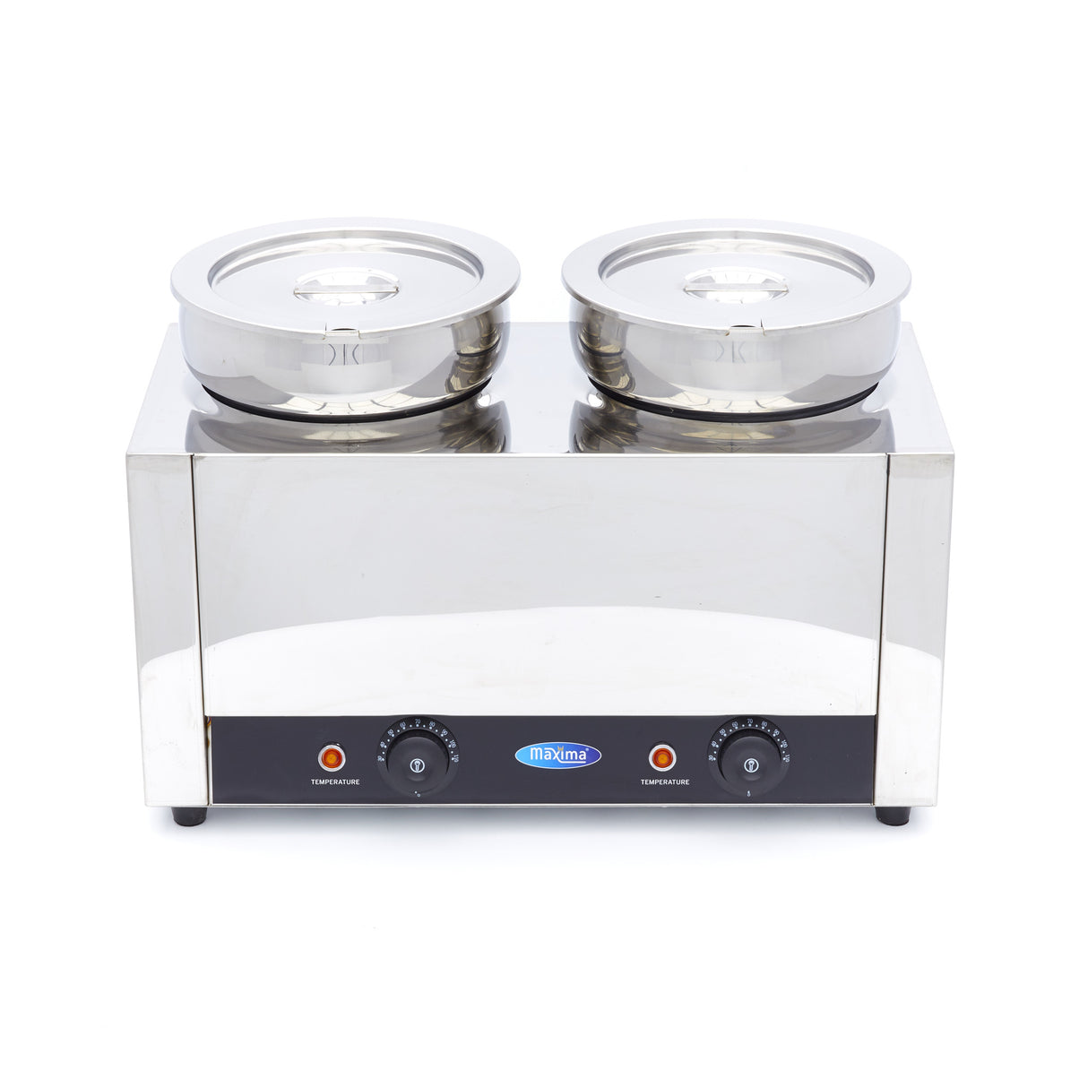 Maxima Hot Pot - 2 Pans - 2 x 5L - 09374022