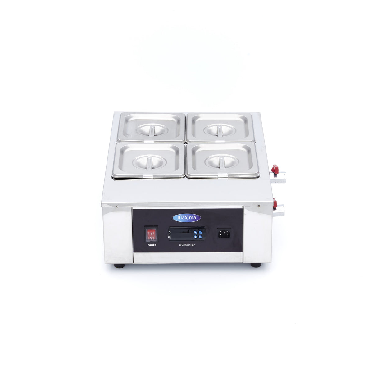 Chocoladesmelter - 4 x 1/6 GN 10 cm - MAXIMA