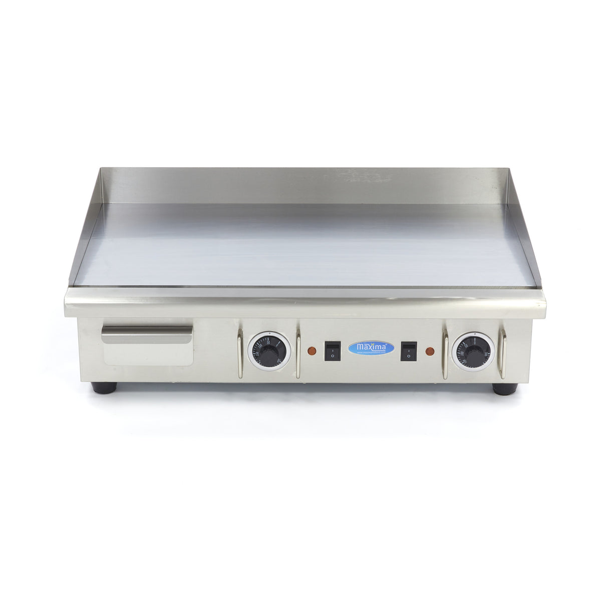 Grillplaat - Glad Chroom - 73 cm - incl. Opvangbak - 400V - MAXIMA