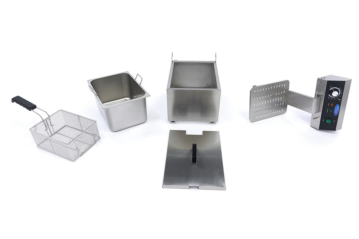 Maxima Deep Fryer - 11L - 1 Basket - up to 1,4kg Fries - 09365226