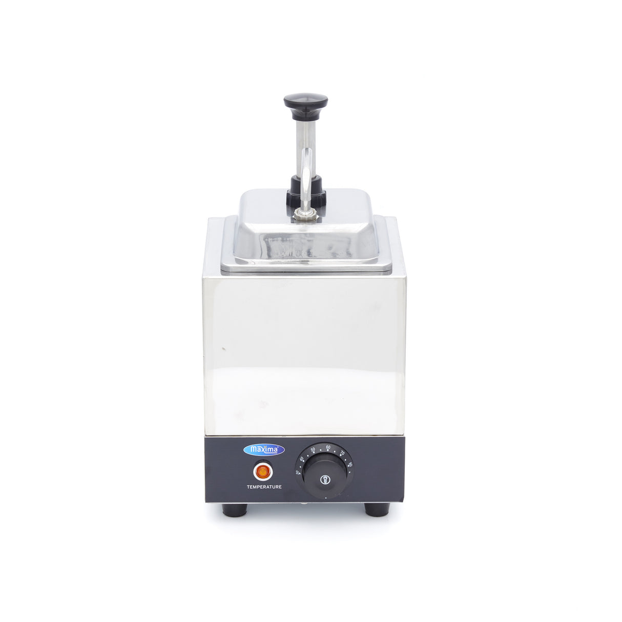 Maxima Heated Sauce Dispenser - 2L - with Pump - 09374100