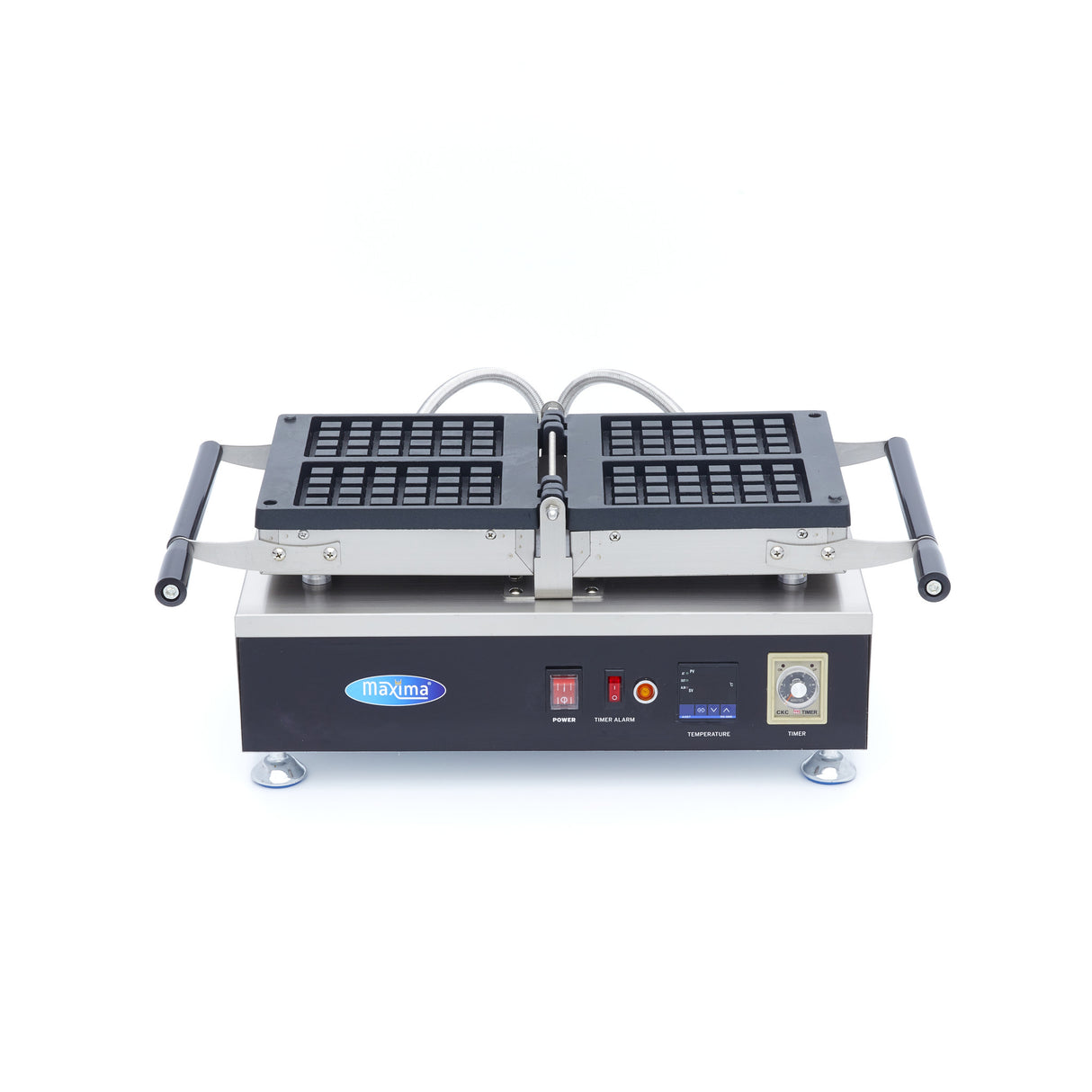 Wafelijzer - 2 Stuks - Brusselse Wafel - Draaibaar - Digitaal - MAXIMA