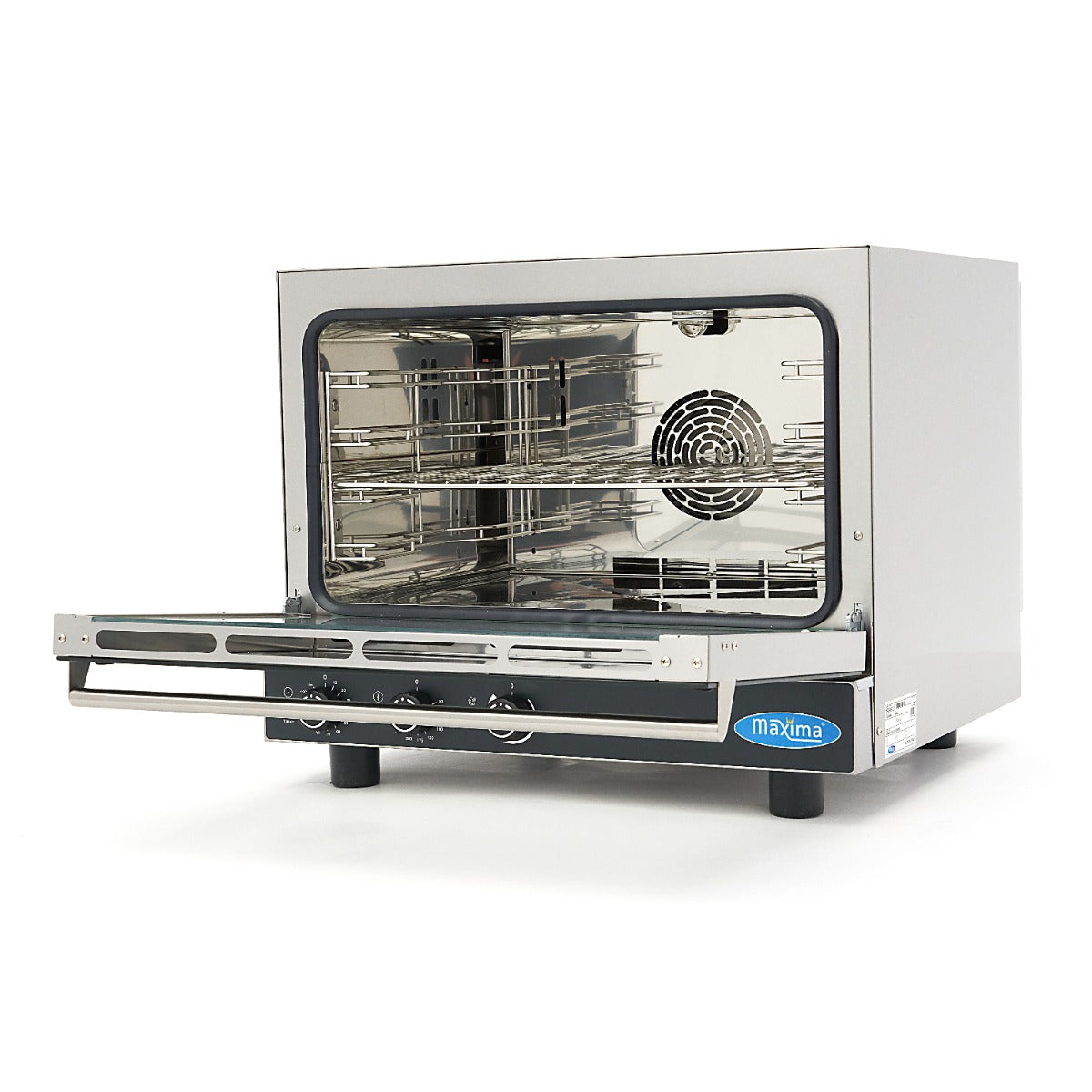 Maxima Combi Steam Oven - Fits 4 Trays (1/1 GN / 60 x 40cm) - Analogue - 400V - 08500202