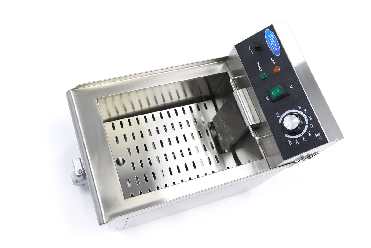 Maxima Deep Fryer - 10L - 1 Basket - with Drain Tap - 09365228