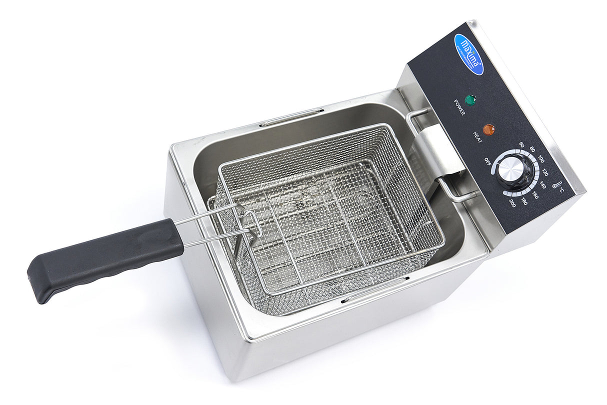 Maxima Deep Fryer - 6L - 1 Basket - up to 0,9kg of Fries - 09365213