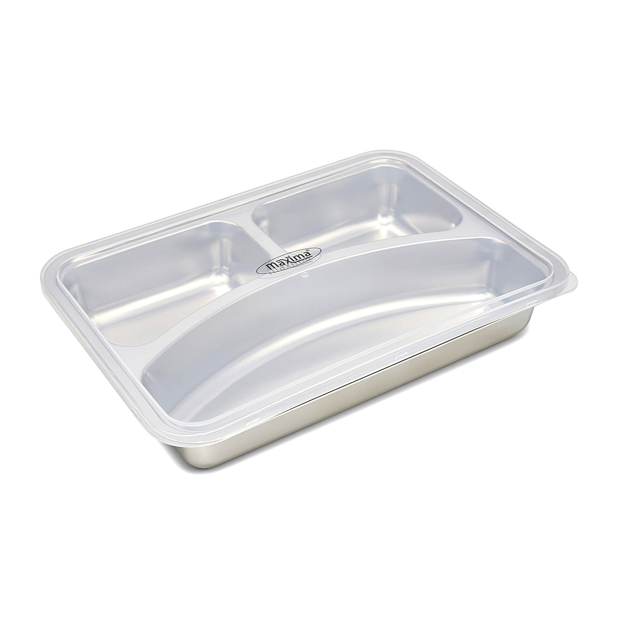 Maxima Lid for 3 Compartment Plate - Plastic - Dishwasher Safe - 09367850