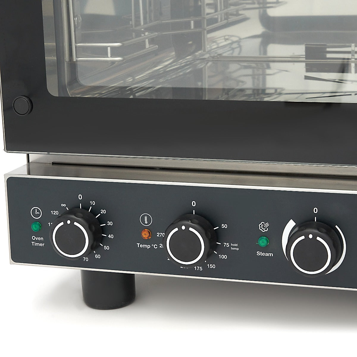 Maxima Combi Steam Oven - Fits 4 Trays (1/1 GN / 60 x 40cm) - Analogue - 400V - 08500202