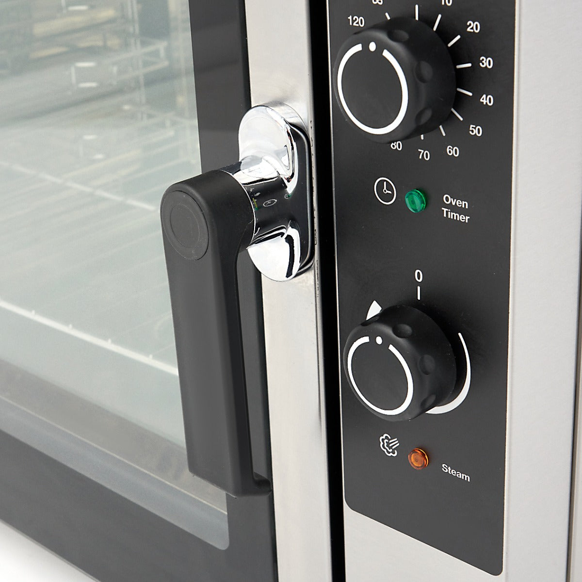 Maxima Combi Steam Oven - Fits 6 Trays (1/1 GN / 60 x 40 cm) - Analogue - 400V - 08500206