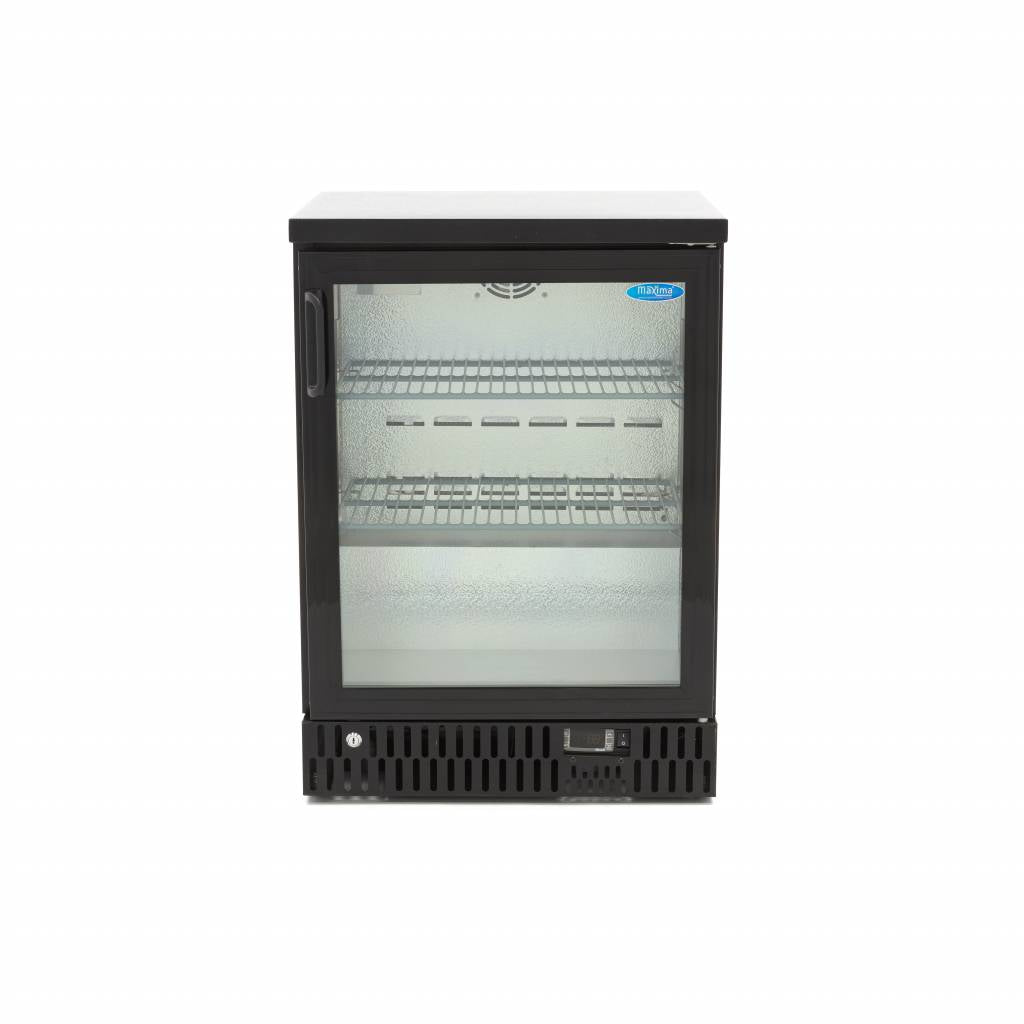 Maxima Drinks Fridge - 142L - 1 Hinged Door - 2 Adjustable Shelves - 09400900