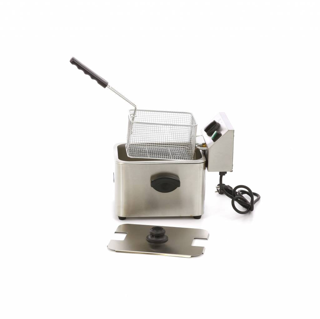 Maxima Deep Fryer - 4L - 1 Basket - up to 1kg of Fries - 09300410