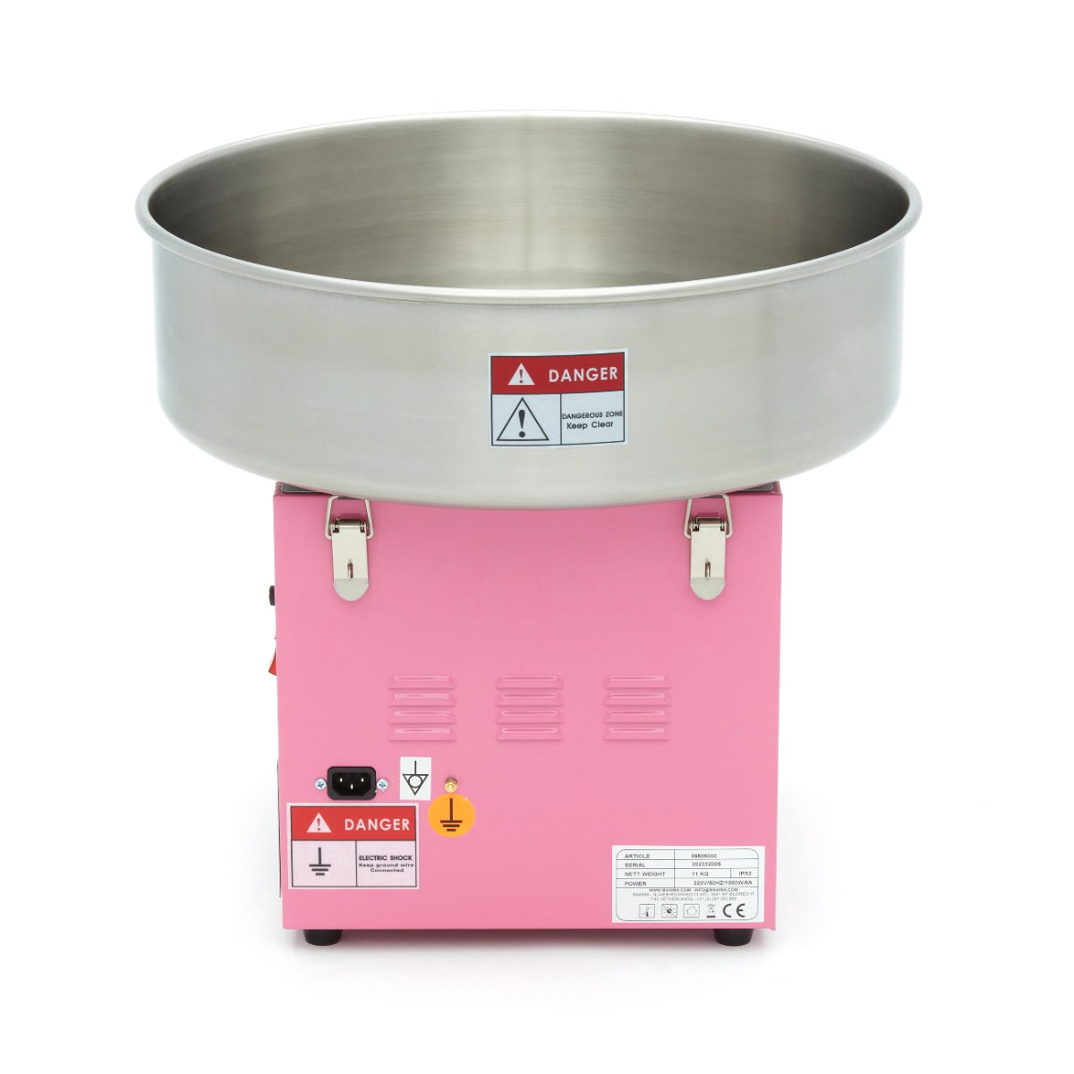 Suikerspinmachine – Ø 52 cm – Roze - MAXIMA