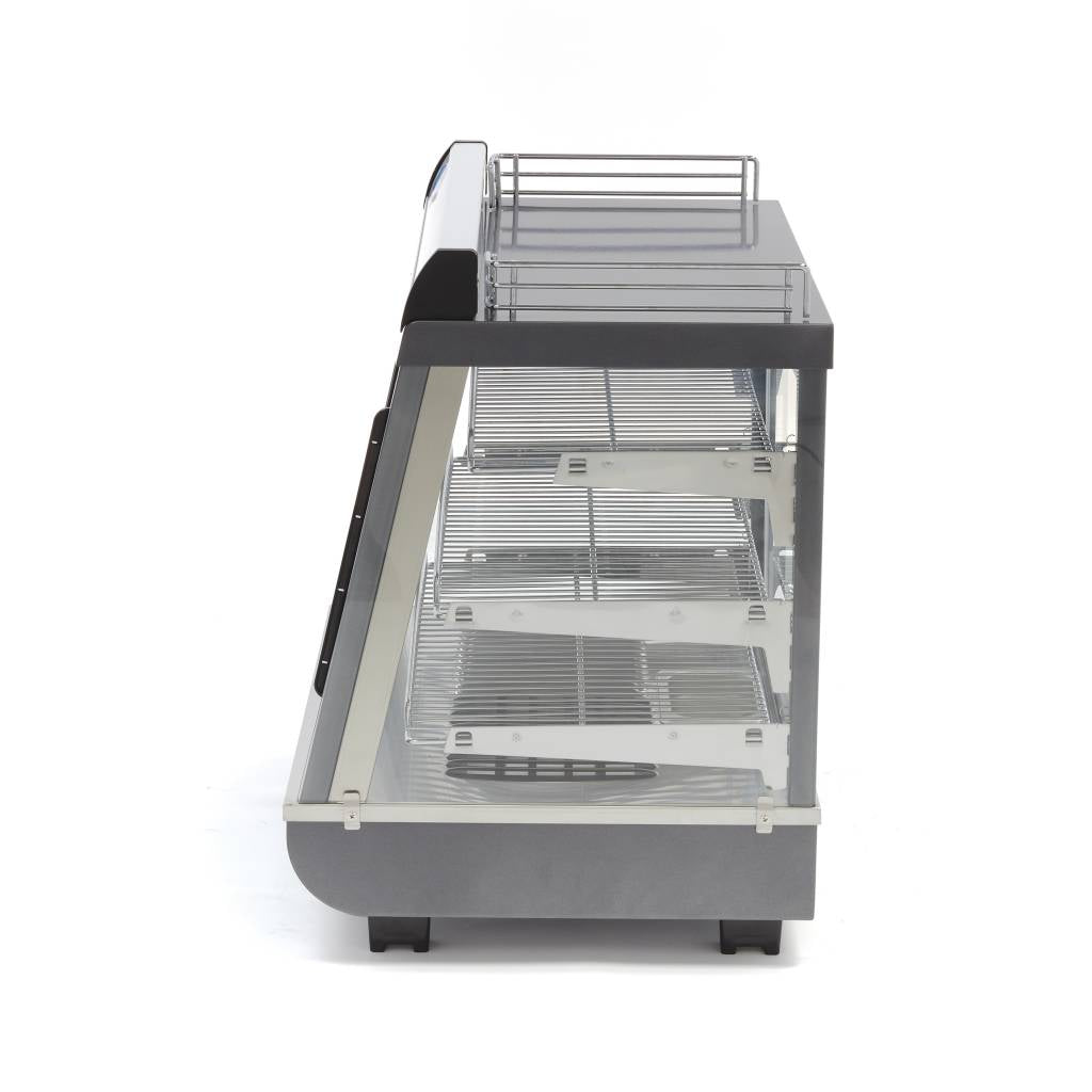 Maxima Heated Food Display - 96L - 67,5cm - 3 Shelves - 09400785