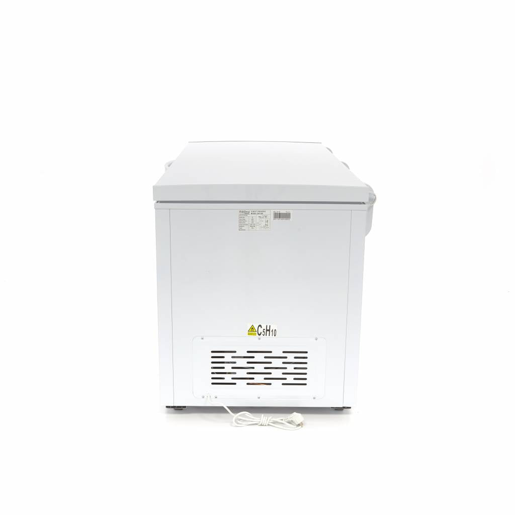 Maxima Chest Freezer - 435L - on Wheels - incl Hanging Basket - 09402360