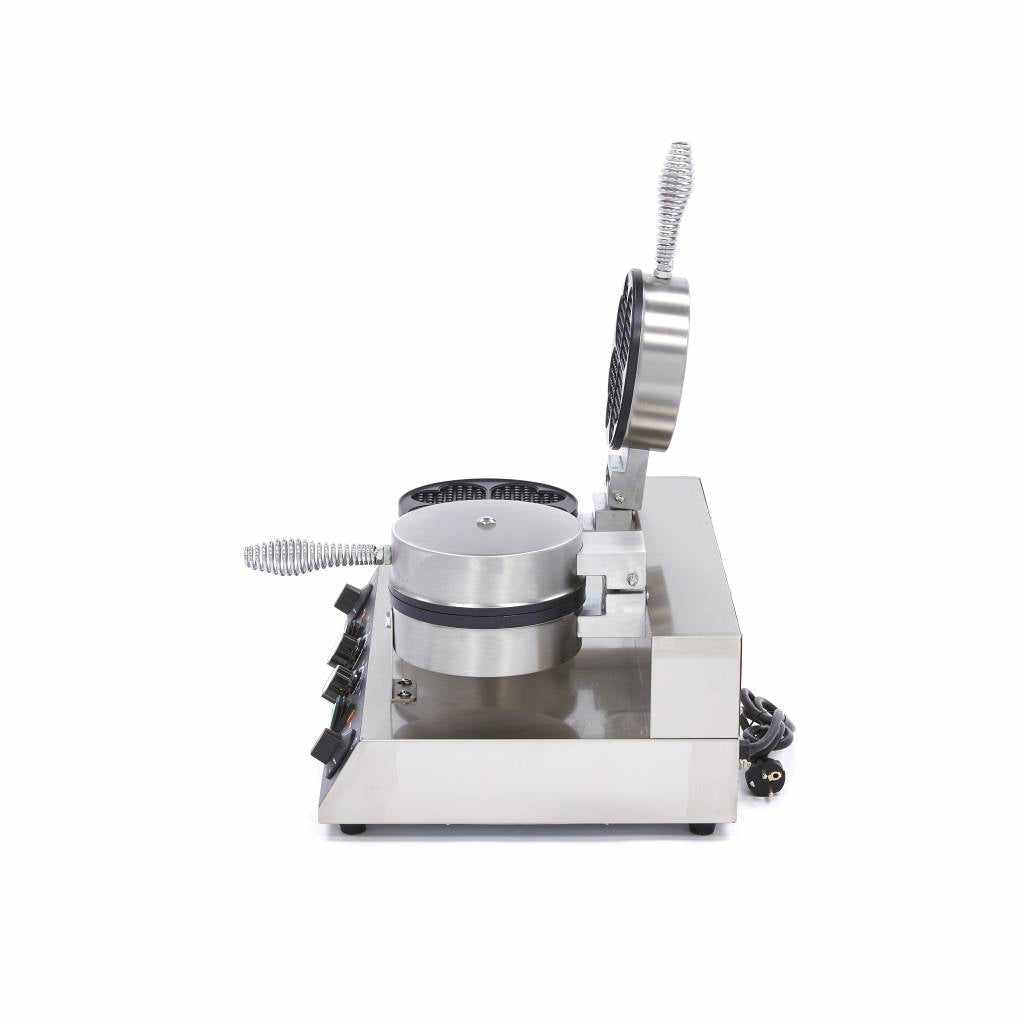 Wafelijzer - 8 Stuks - Hartjes Wafel - MAXIMA