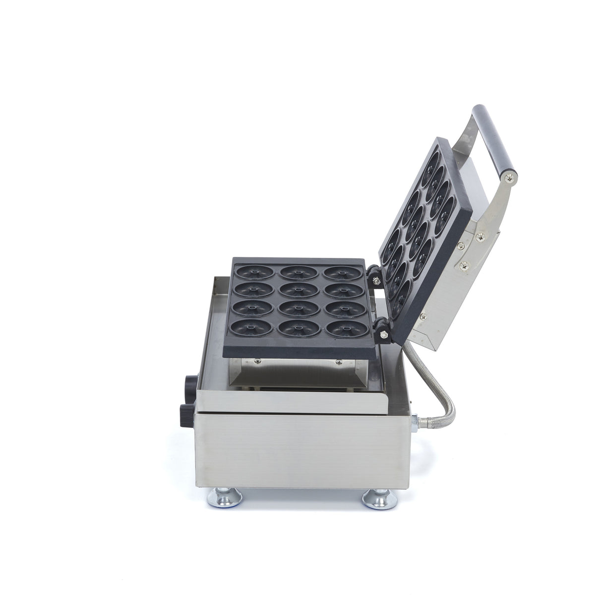 Donutmaker - 12 Mini Donuts - Ø 5 cm - Ingebouwde Timer - MAXIMA