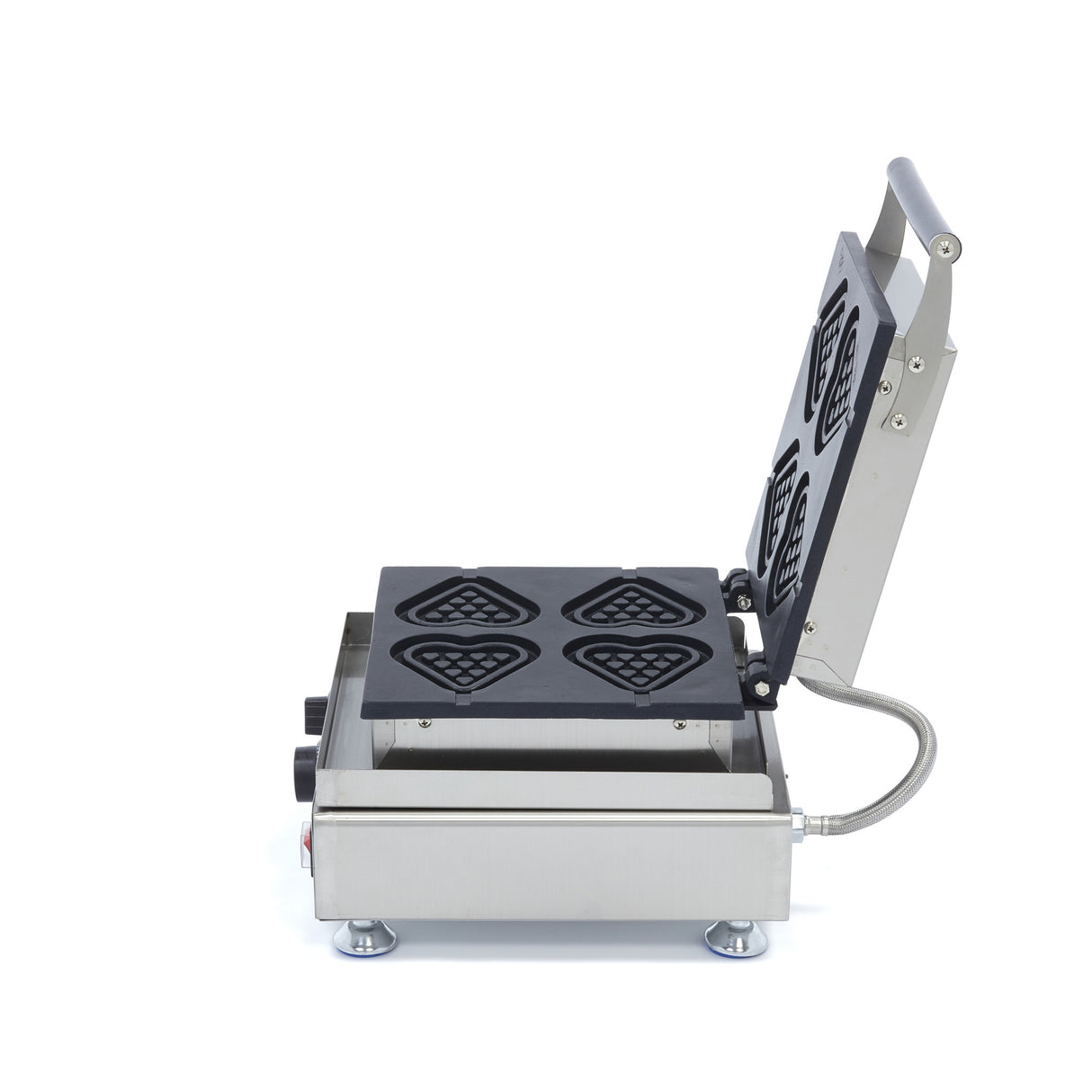 Wafelijzer - 4 Stuks - Lolly Hartjes Wafel - MAXIMA