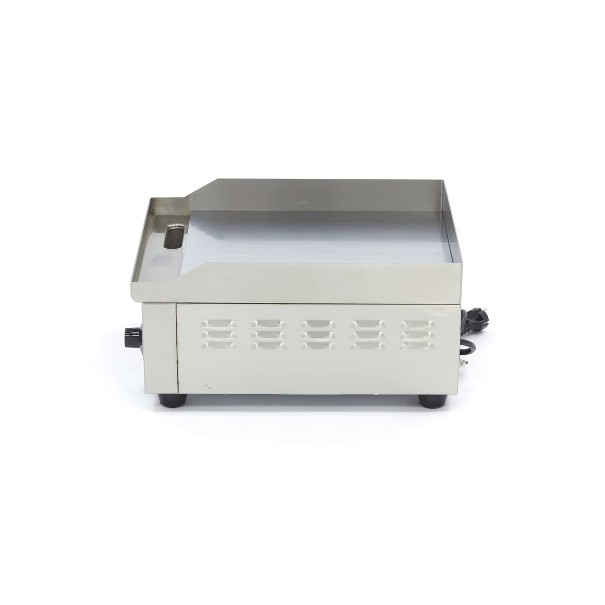 Grillplaat - Glad Chroom - 36 cm - incl. Opvangbak - MAXIMA