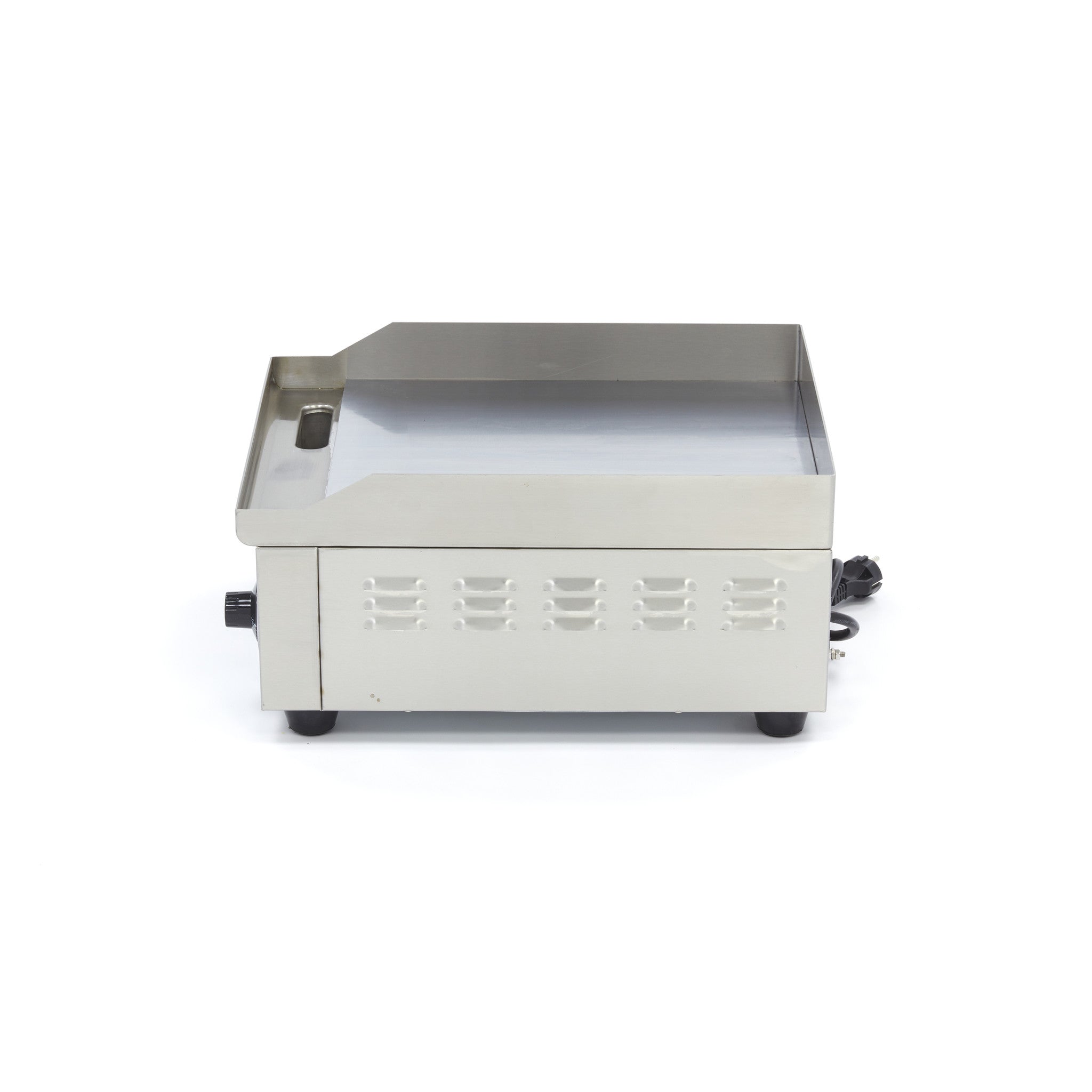 Grillplaat - Glad Chroom - 36 cm - incl. Opvangbak - MAXIMA