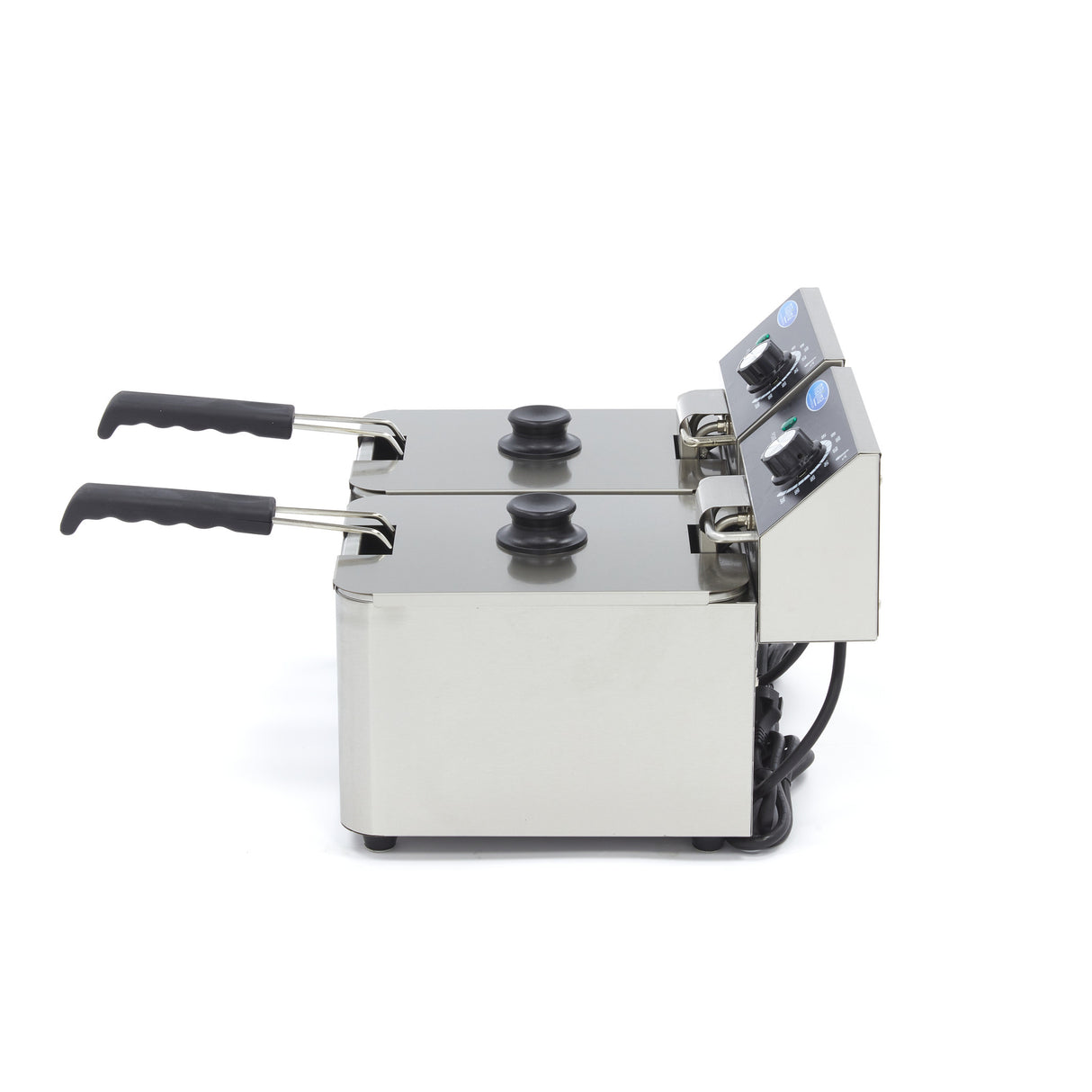 Maxima Deep Fryer - 2 x 4L - 2 Baskets - up to 1,5kg of Fries - 09365212