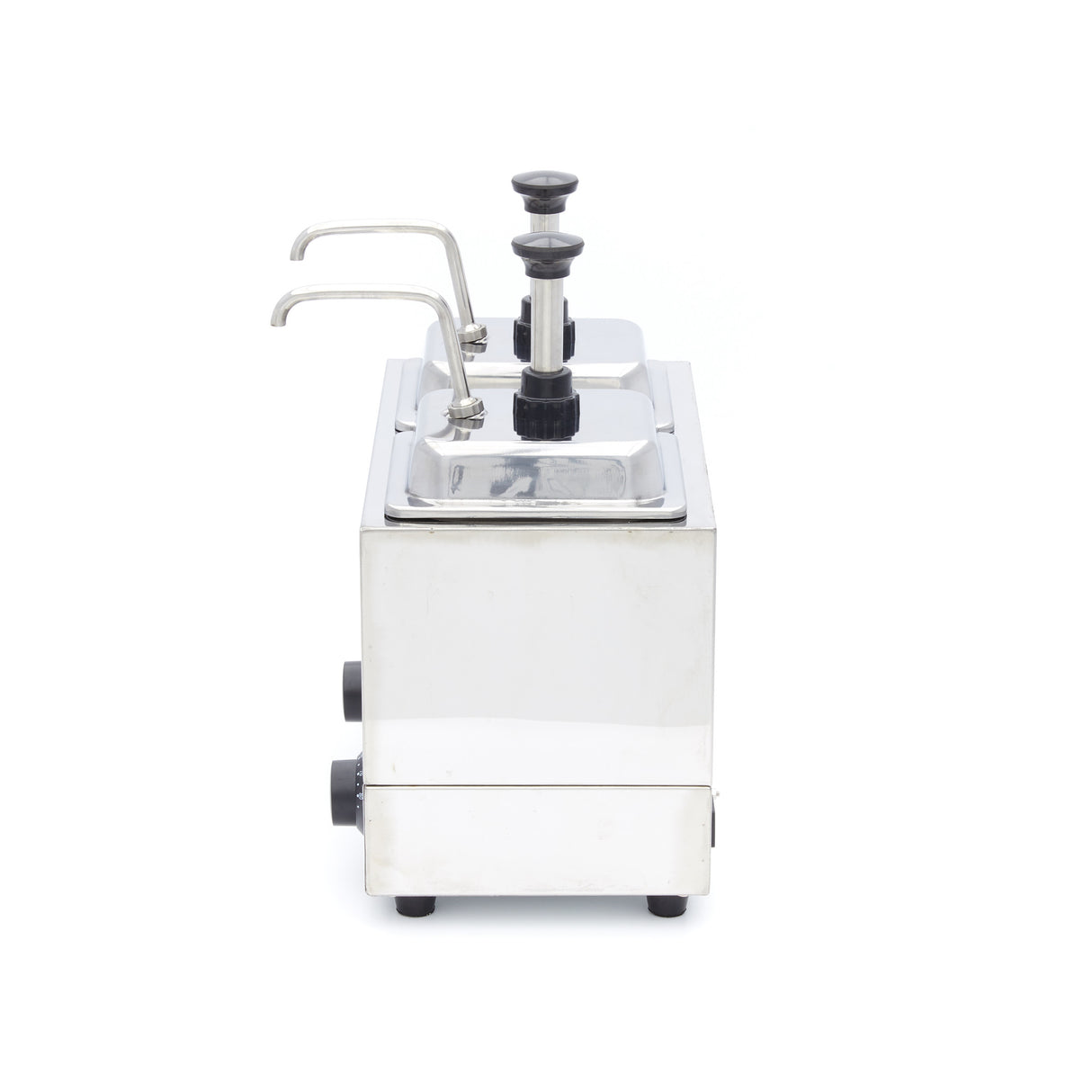 Maxima Heated Sauce Dispenser - 2 x 2L - with Pumps - 09374101