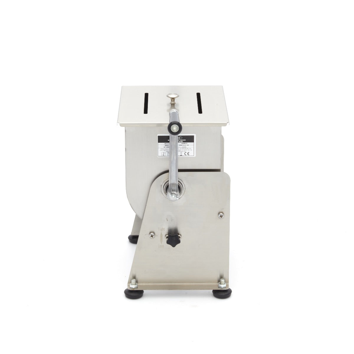 Maxima Meat Mixer - 10L - 7,5kg Meat - Tilting Bowl - Manual - 09368010