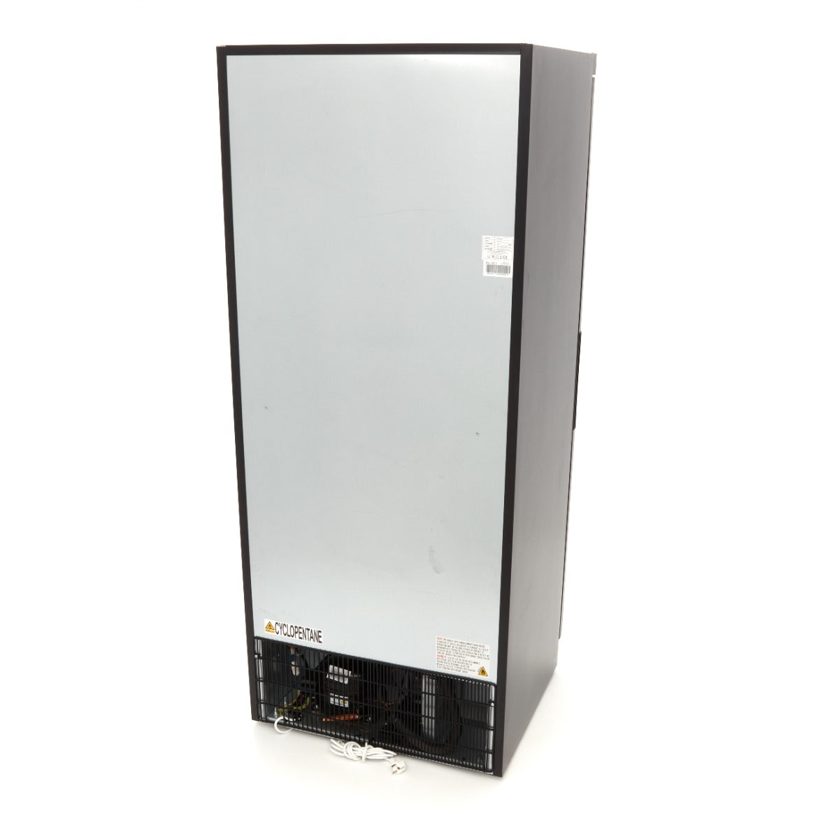 Maxima Fridge - 600L - 4 Adjustable Shelves - Black - 09405026