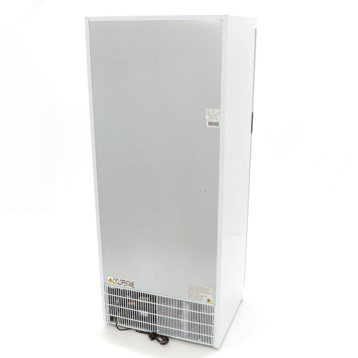 Maxima Freezer - 600L - White - with Glass Door - 6 Shelves - Lockable - 09405031