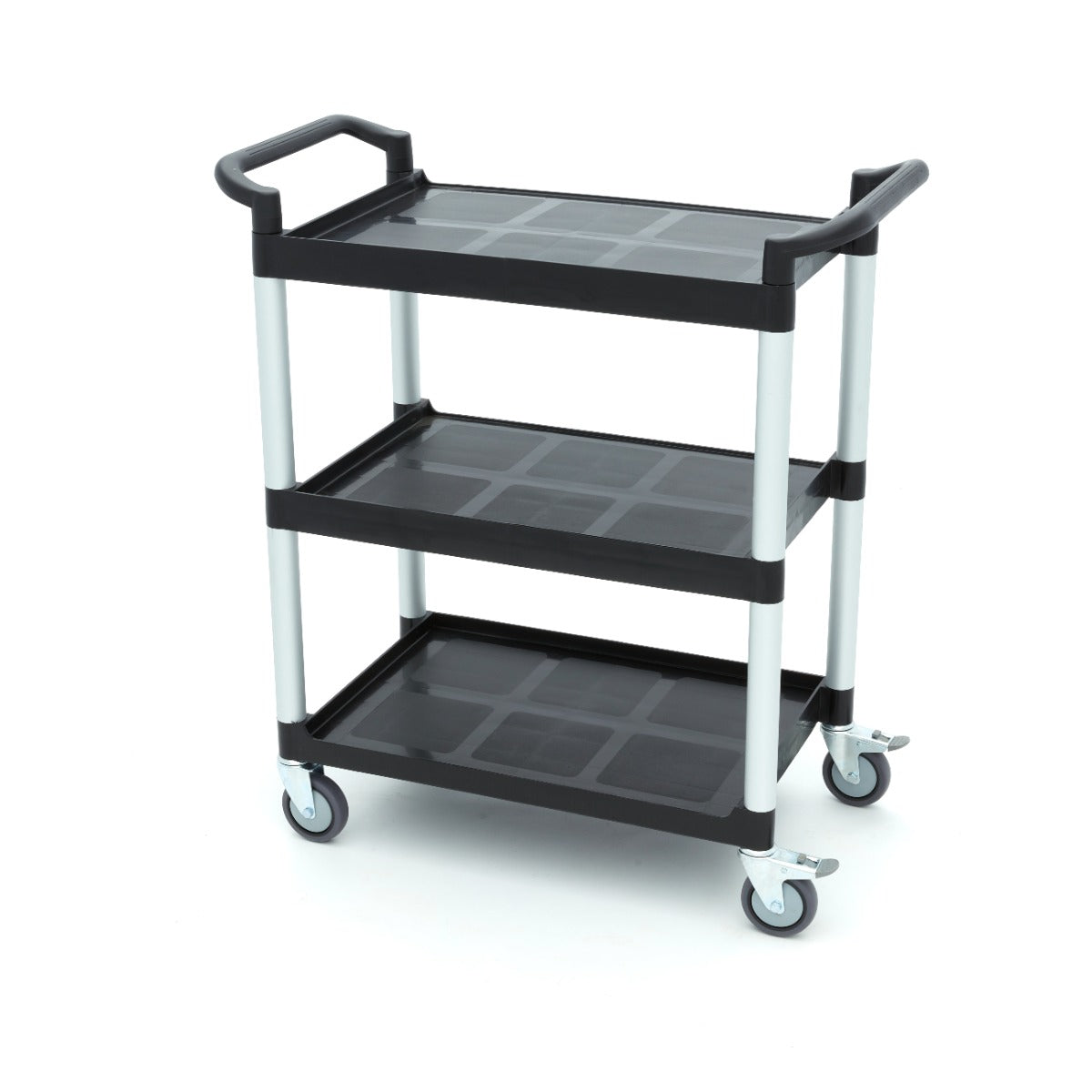 Maxima Serving Trolley – 3 Plastic Shelves – 86,5 x 42,5cm - 09507001