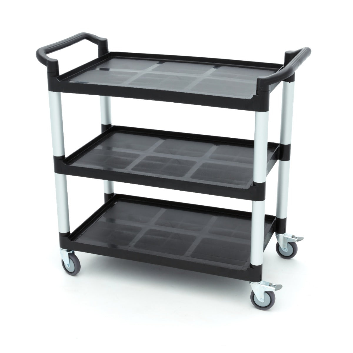 Maxima Serving Trolley – 3 Plastic Shelves – 103 x 50,5cm - 09507002