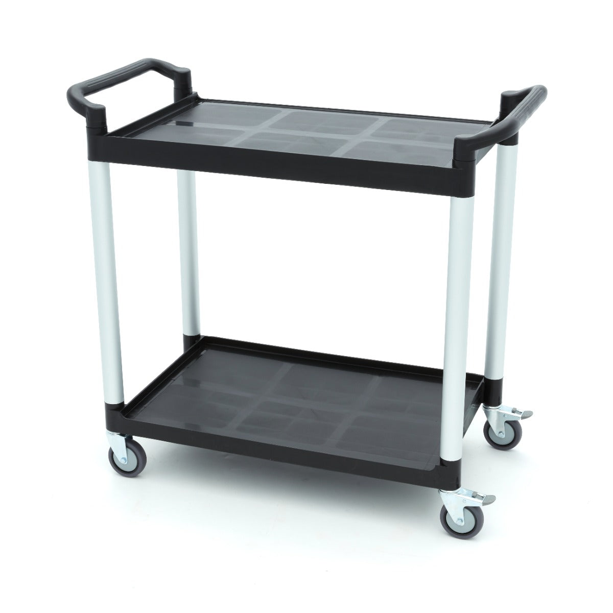 Maxima Serving Trolley – 2 Plastic Shelves – 103 x 50,5cm - 09507004
