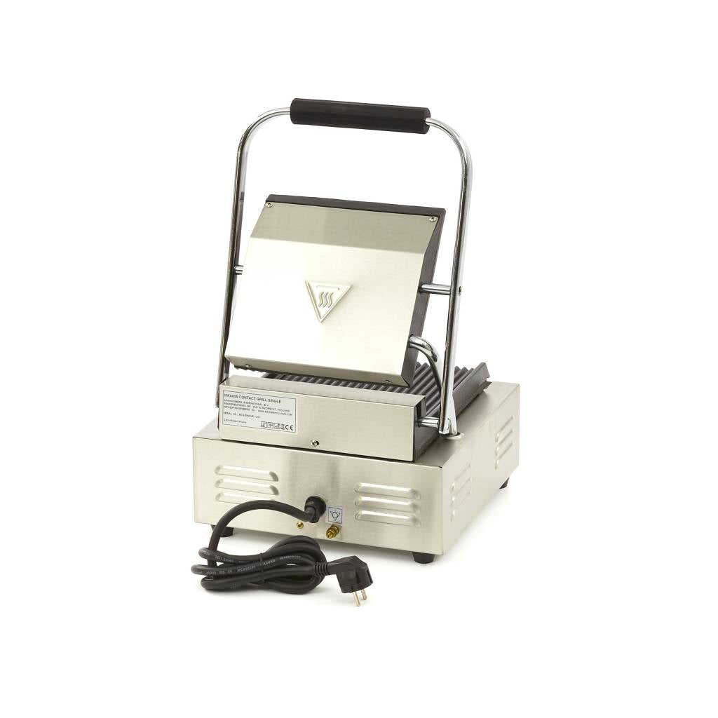 Maxima Contact Grill - Grooved - Single Grill Plate - 22cm - 09300430