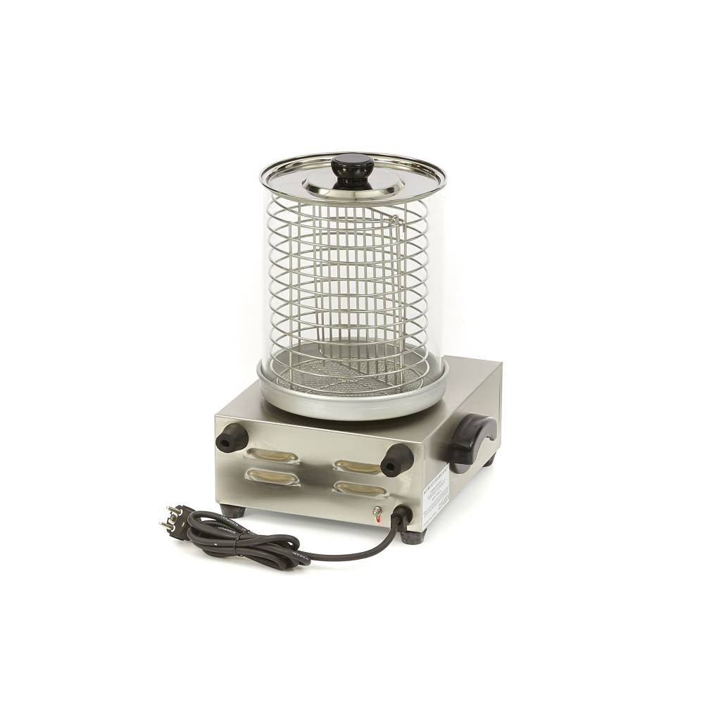 Maxima Hot Dog Warmer - Ø20 x 24cm - Dishwasher Safe - 09300580