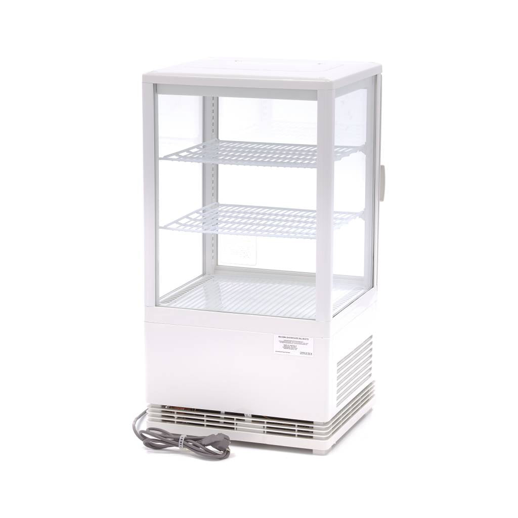 Maxima Display Fridge - 58L - 43cm - White - 09400800