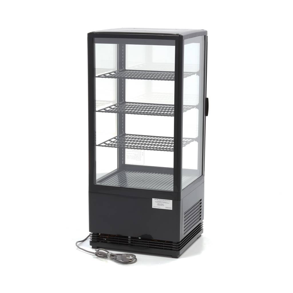 Maxima Display Fridge - 78L - 43cm - Black - 09400806