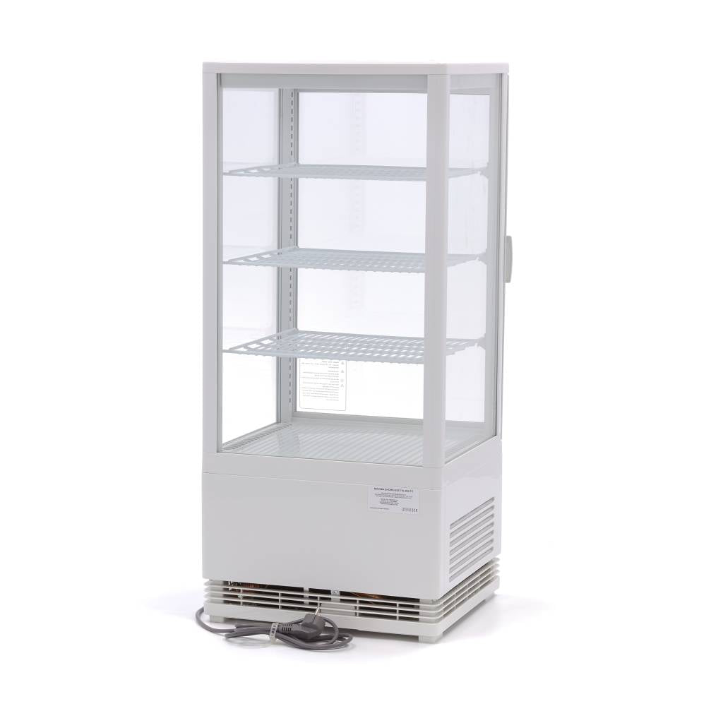 Maxima Display Fridge - 78L - 43cm - White - 09400805