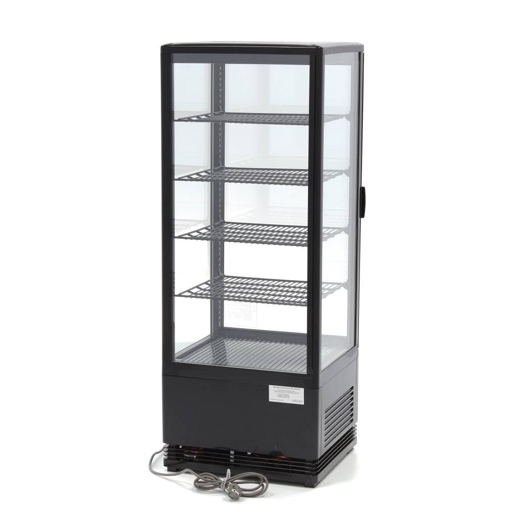Maxima Display Fridge - 98L - 43cm - Black - 09400811