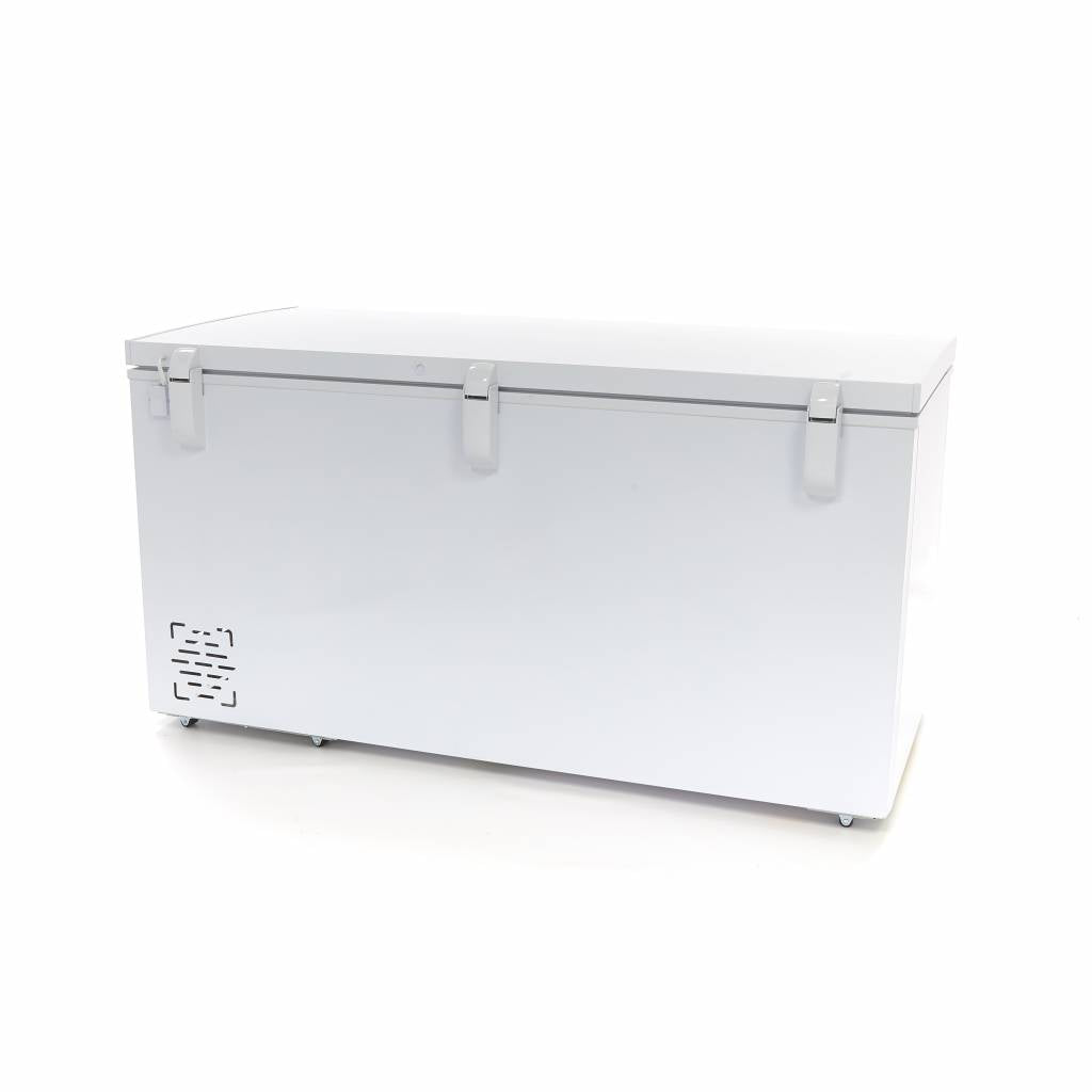Maxima Chest Freezer - 435L - on Wheels - incl Hanging Basket - 09402360