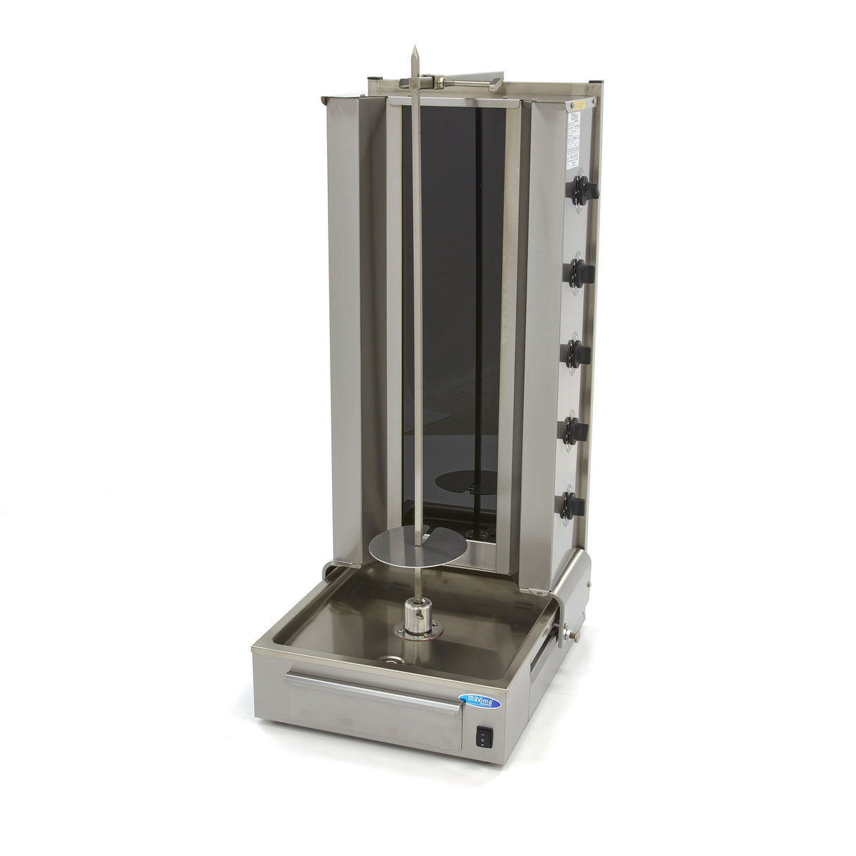 Maxima Kebab Grill - 5 Burners - 100kg Meat - Electric - 09370255