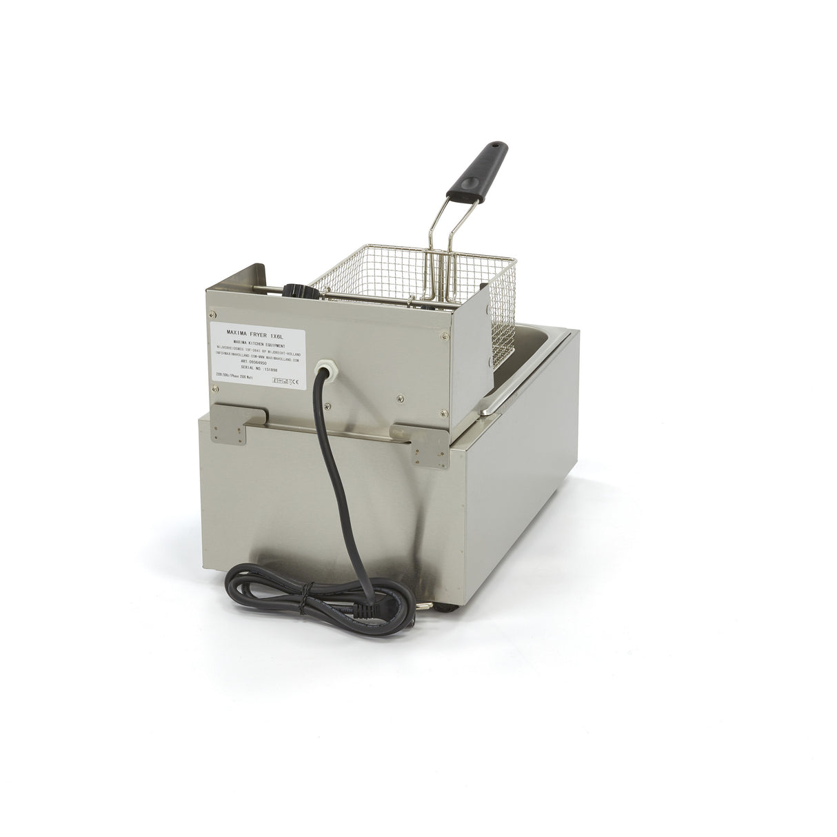 Maxima Deep Fryer - 6L - 1 Basket - up to 1,2kg of Fries - 09364950