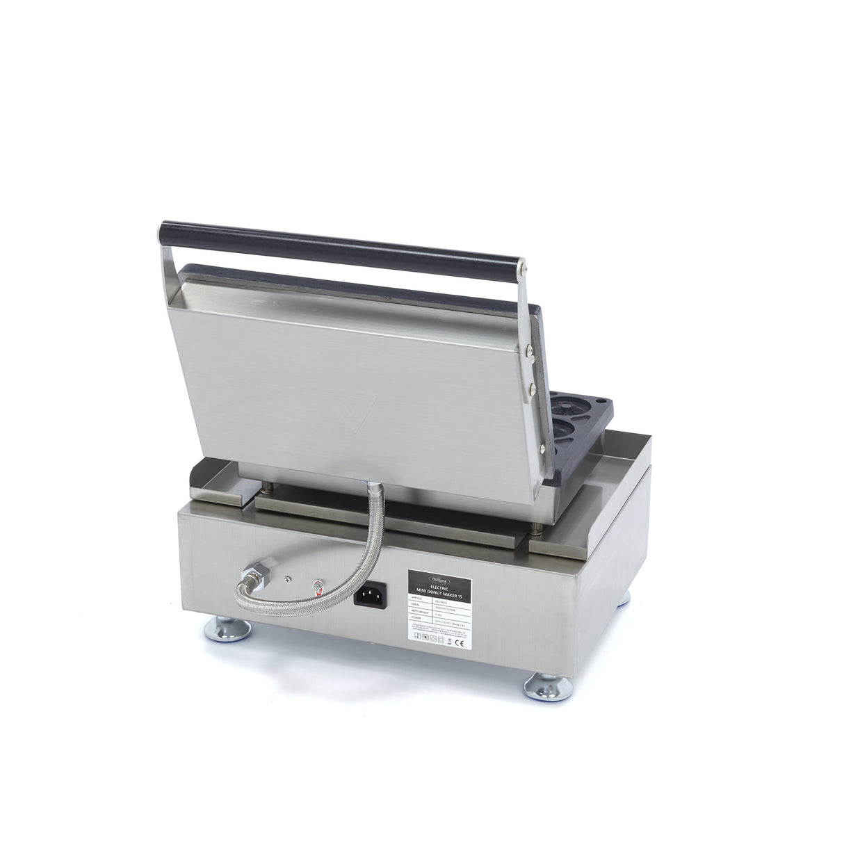 Donutmaker - 15 Mini Donuts - Ø 5 cm - Ingebouwde Timer - MAXIMA