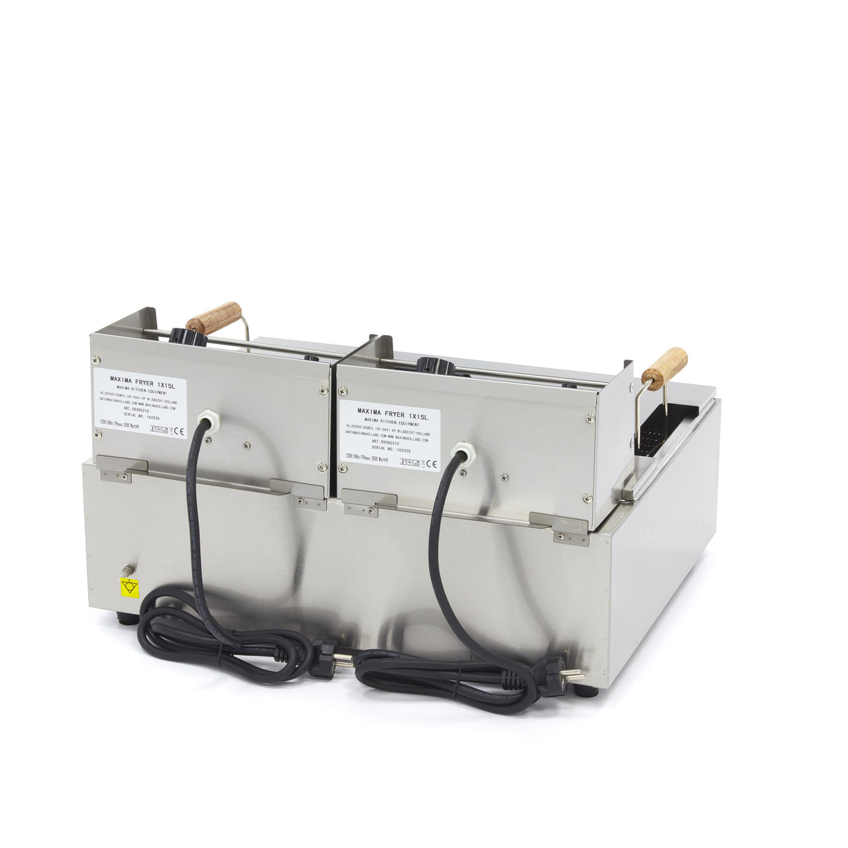 Maxima Deep Fryer - 15L - 1 Basket - up to 3kg Fries - 09365210