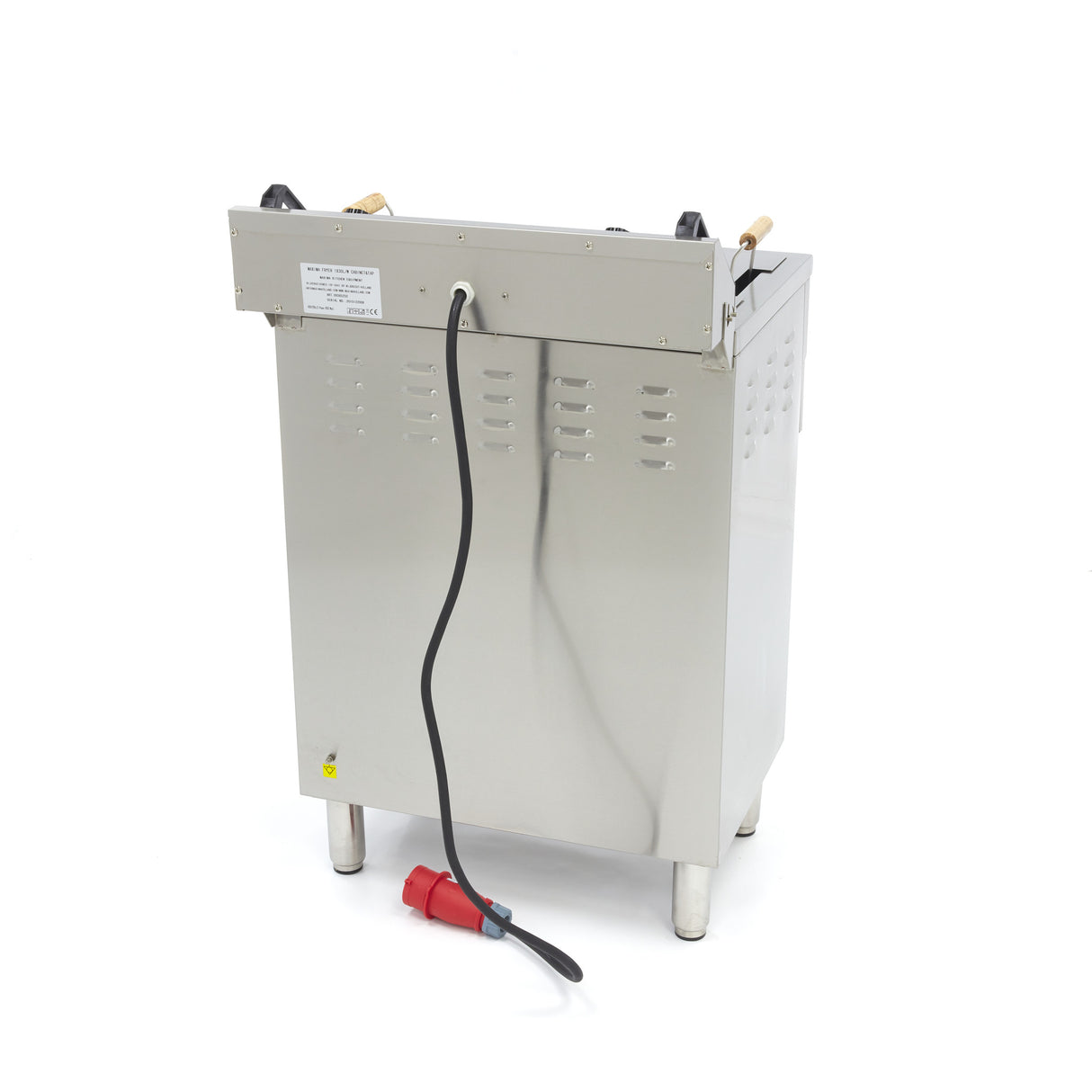 Frituurpan - 30 L - 1 Mand - met Tapkraan en Opbergruimte - MAXIMA